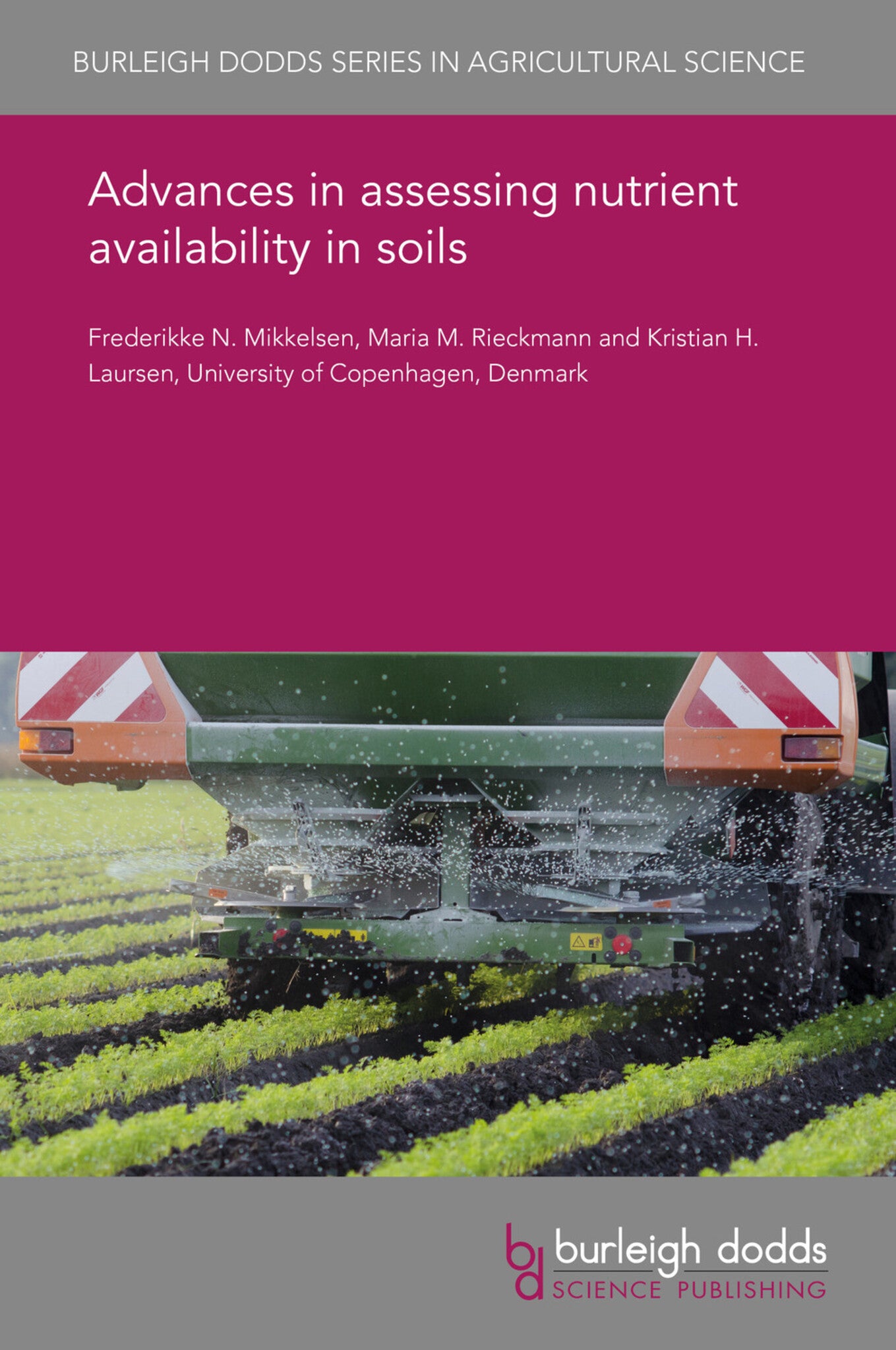 Cover image for Advances in assessing nutrient availability in soils ISBN 9781786766632